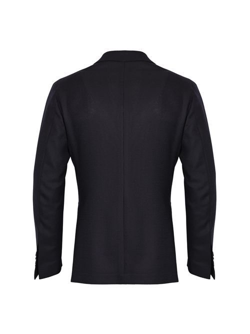 Giacca monopetto in lana vergine Blu Tagliatore | 1SMC22K 120028 PER012 B50491254